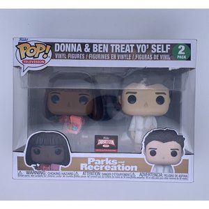 Funko Pop! Parks and Rec Donna & Ben Treat Yo' Self TargetCon Limited Edition